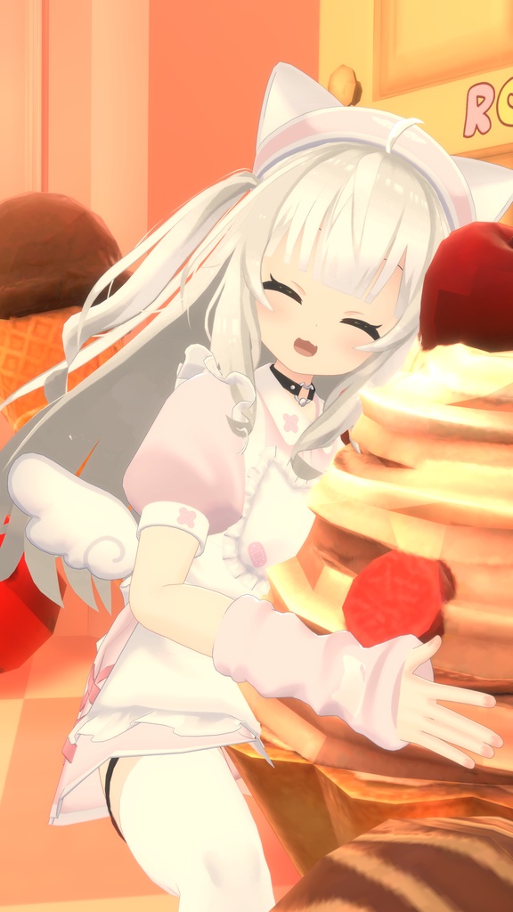 【42アバター対応】ねこねこなーす