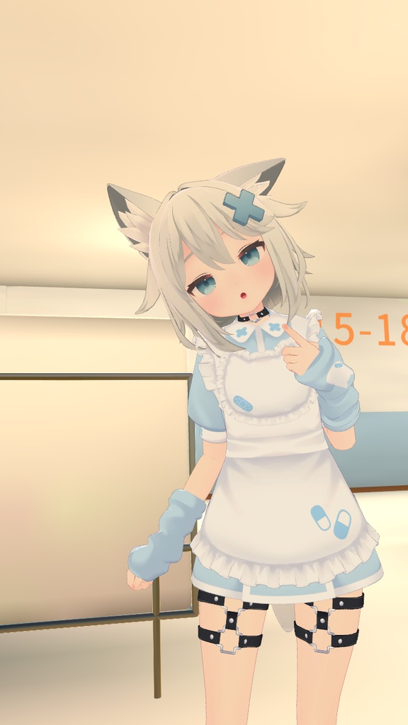 【42アバター対応】ねこねこなーす