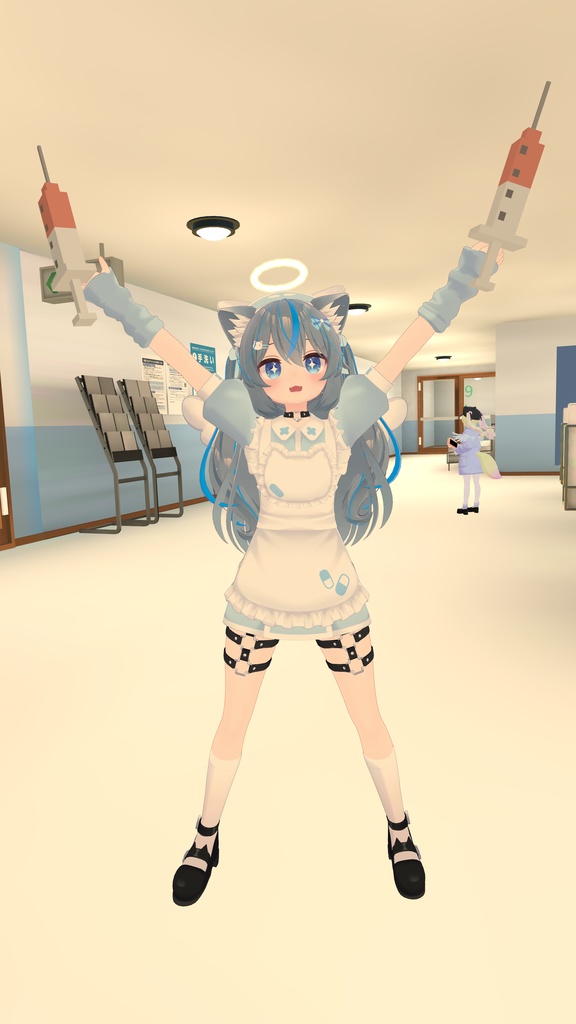 【42アバター対応】ねこねこなーす