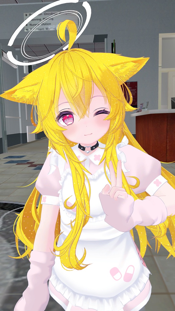 【42アバター対応】ねこねこなーす