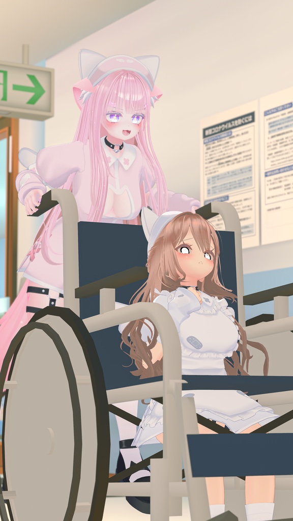 【42アバター対応】ねこねこなーす