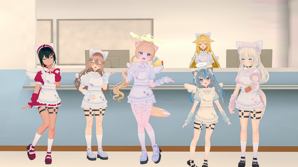 【42アバター対応】ねこねこなーす