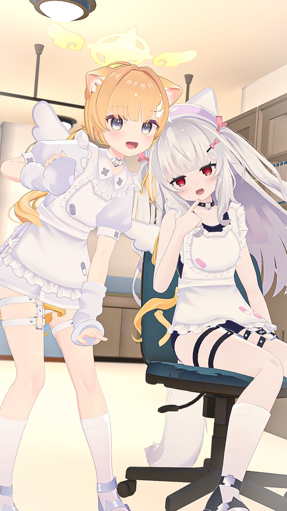 【42アバター対応】ねこねこなーす