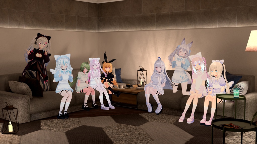 【42アバター対応】ねこねこなーす