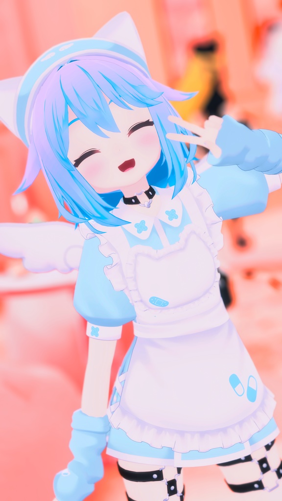 【42アバター対応】ねこねこなーす