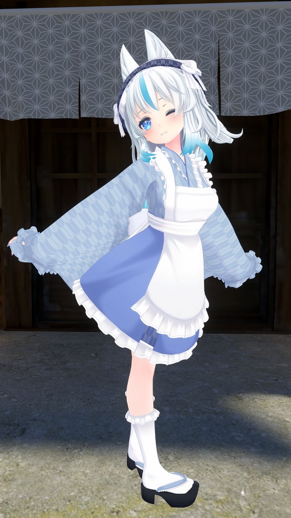 【44アバター対応】Re:和風メイド