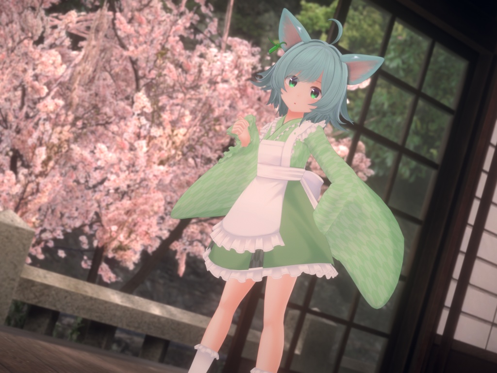 【44アバター対応】Re:和風メイド