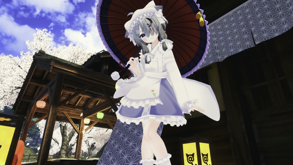 【44アバター対応】Re:和風メイド