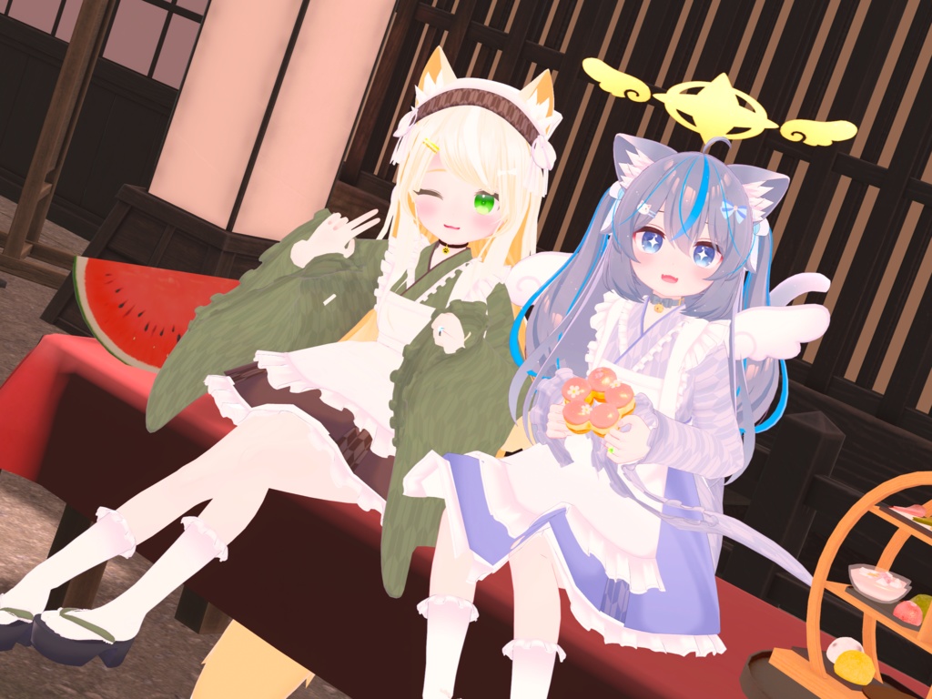 【44アバター対応】Re:和風メイド