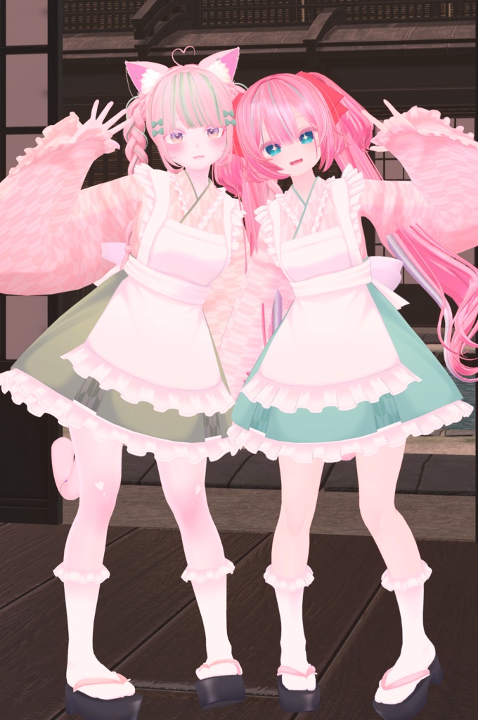 【44アバター対応】Re:和風メイド