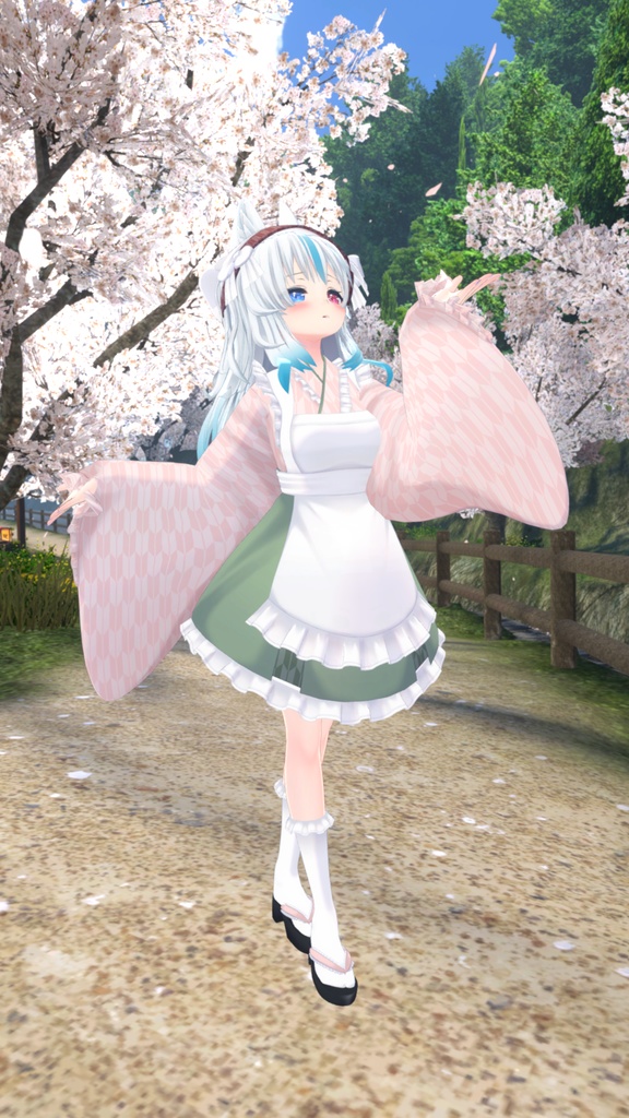 【44アバター対応】Re:和風メイド