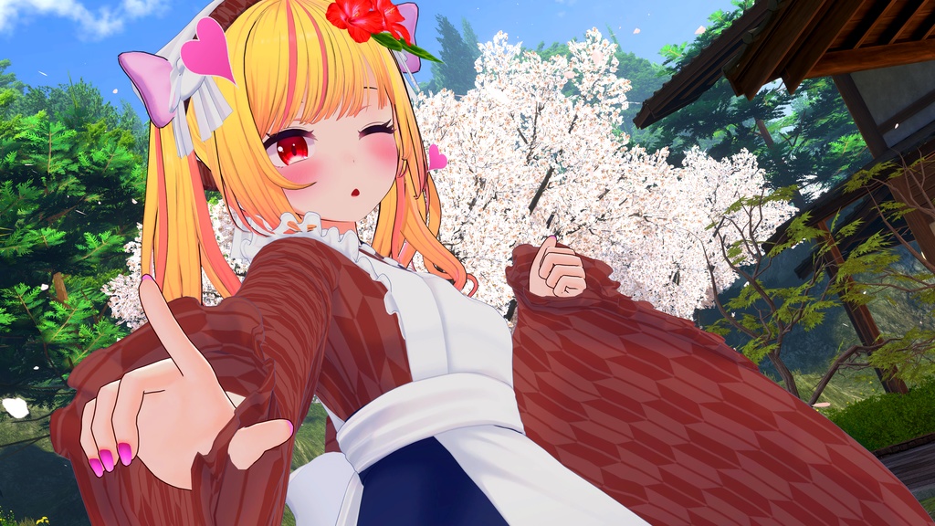 【44アバター対応】Re:和風メイド