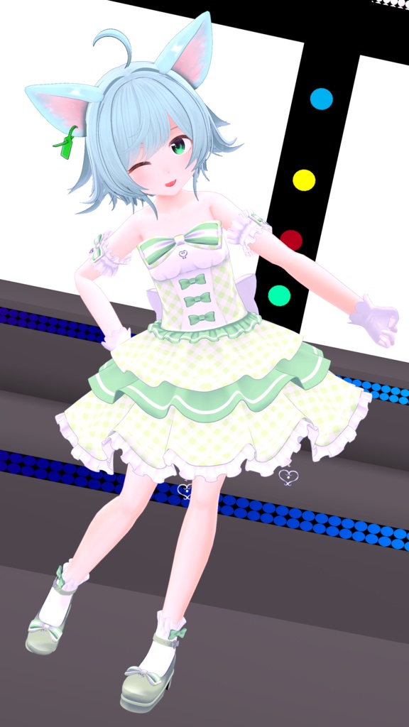 【38アバター対応】アイドルType Hearts