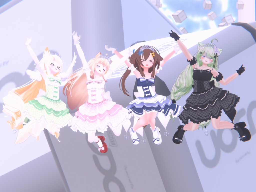 【38アバター対応】アイドルType Hearts