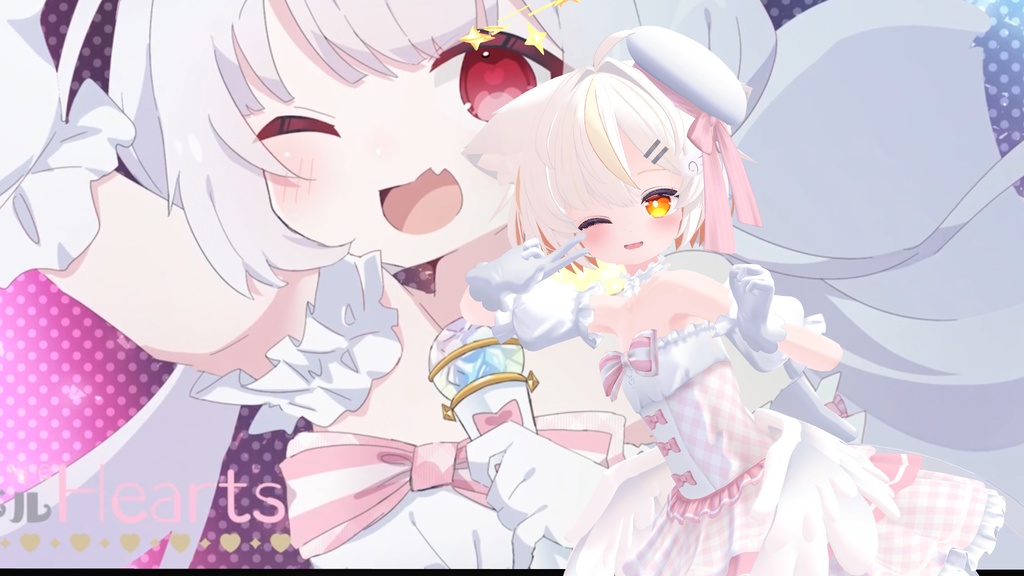 【38アバター対応】アイドルType Hearts