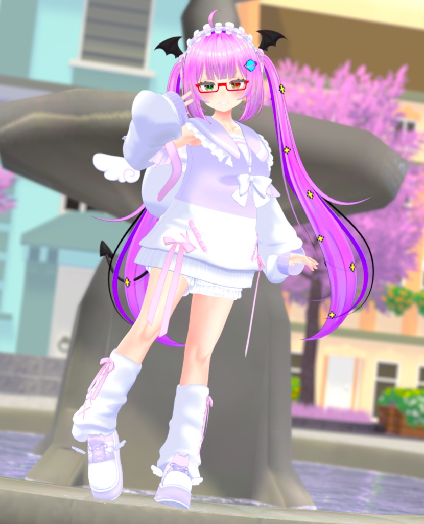 【42アバター対応】ねこてんしこーで