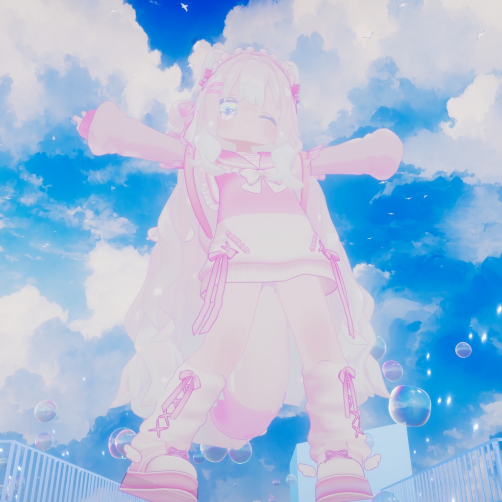 【42アバター対応】ねこてんしこーで