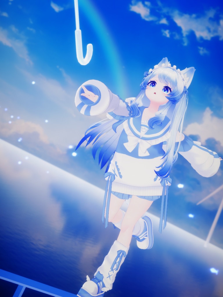 【42アバター対応】ねこてんしこーで