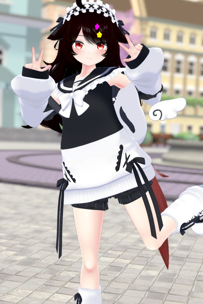 【42アバター対応】ねこてんしこーで