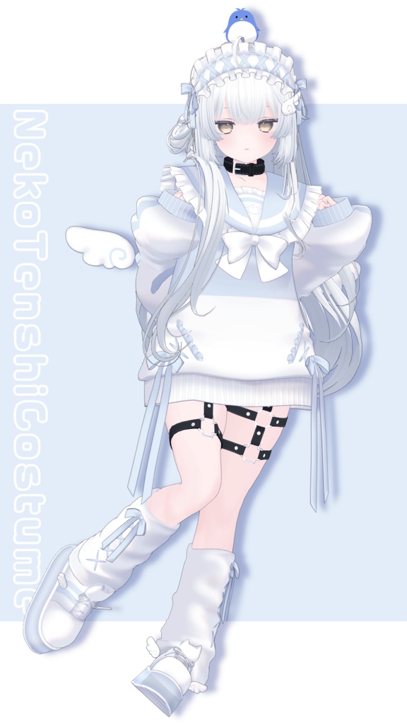 【42アバター対応】ねこてんしこーで