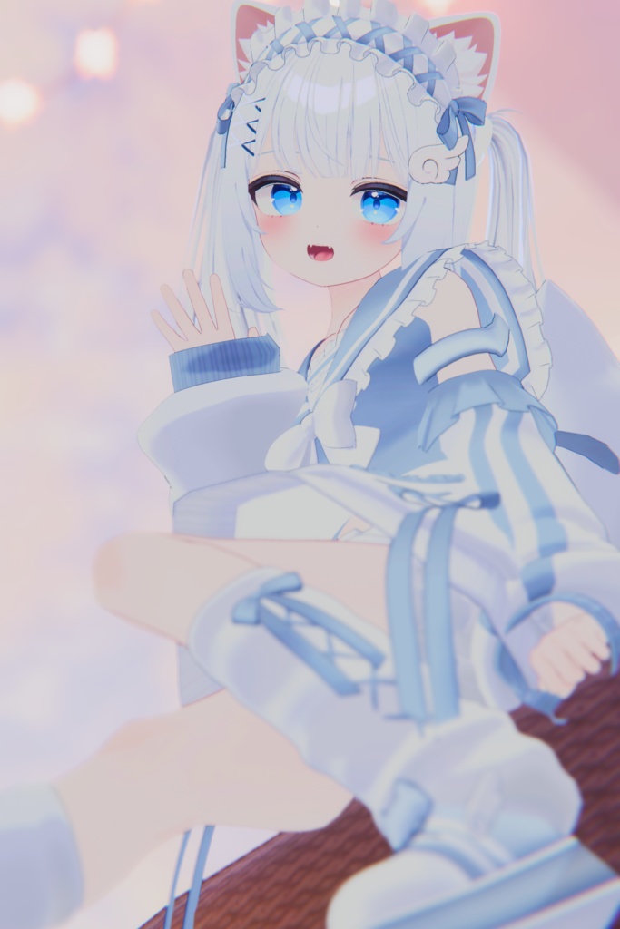 【42アバター対応】ねこてんしこーで