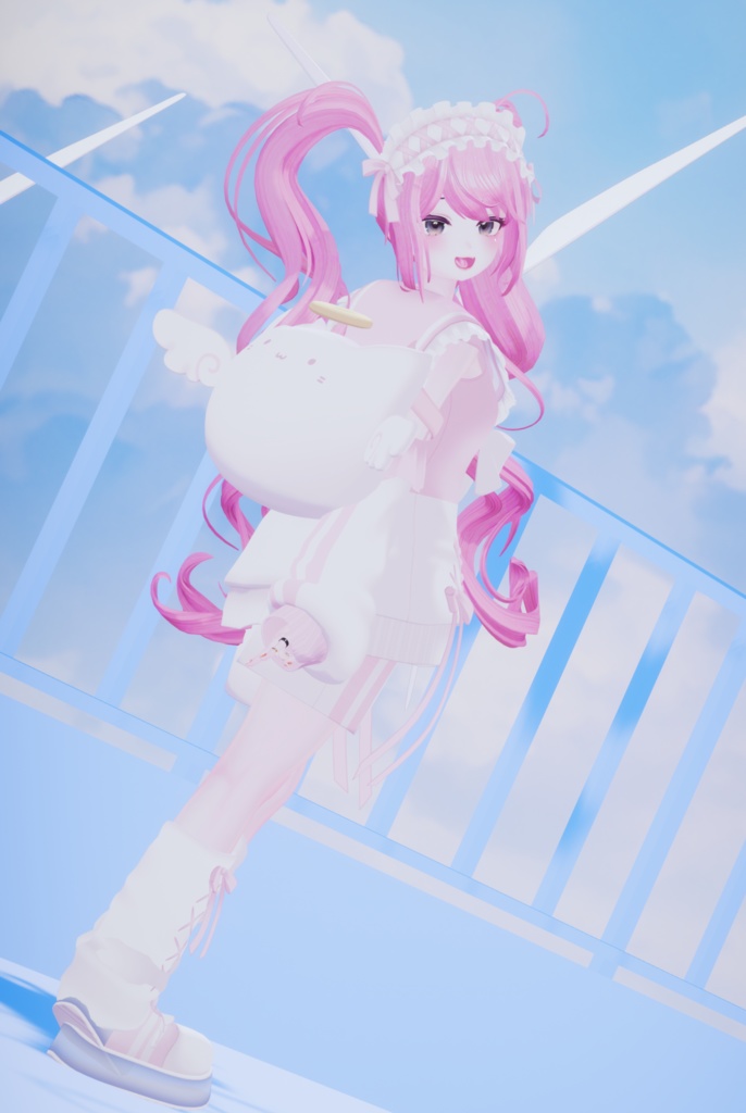 【42アバター対応】ねこてんしこーで