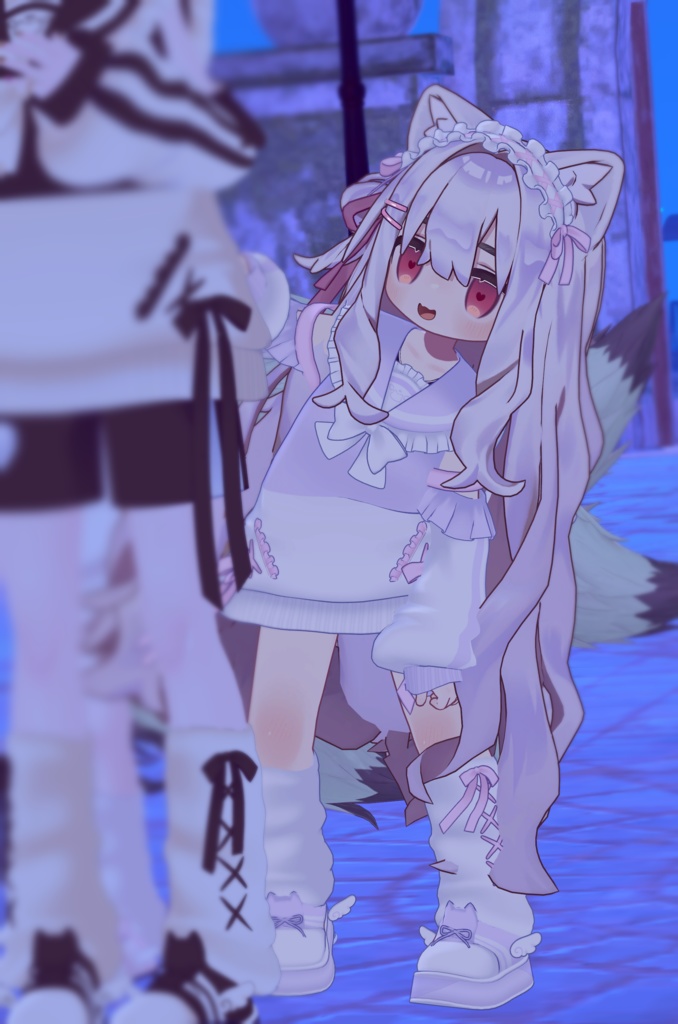 【42アバター対応】ねこてんしこーで