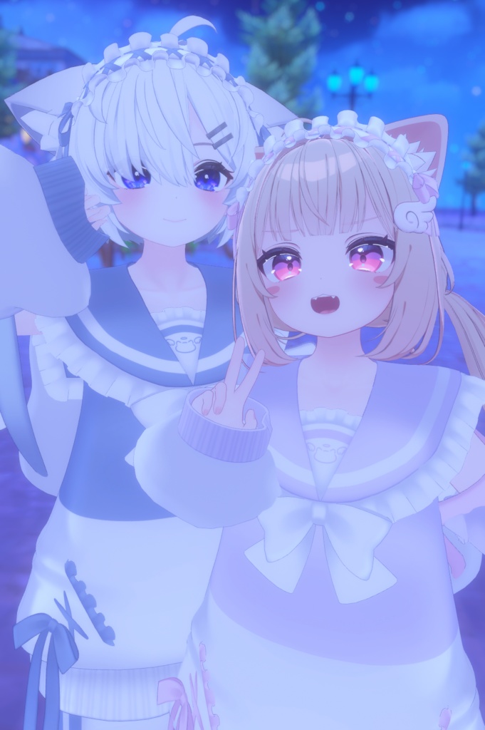 【42アバター対応】ねこてんしこーで