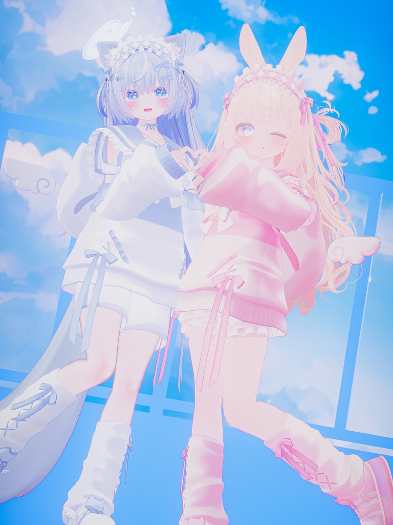 【42アバター対応】ねこてんしこーで