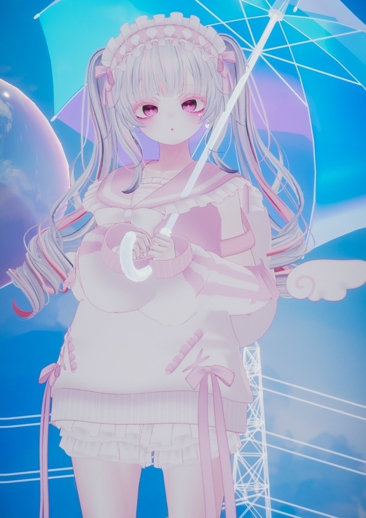 【42アバター対応】ねこてんしこーで