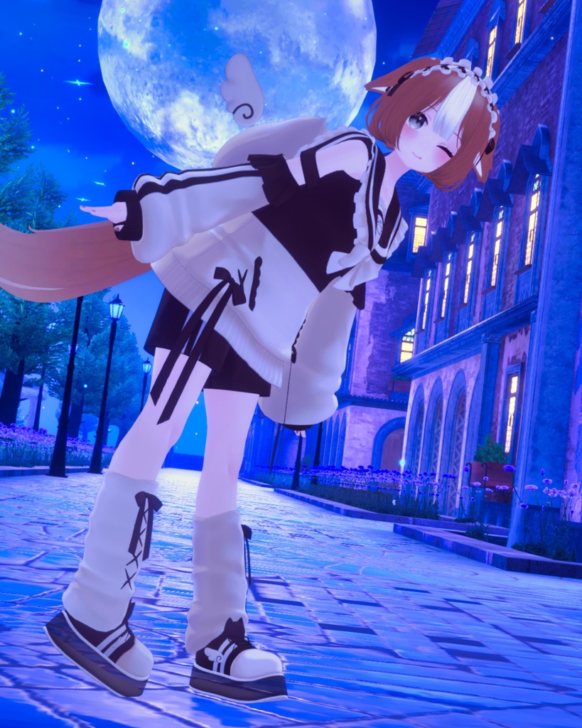 【42アバター対応】ねこてんしこーで