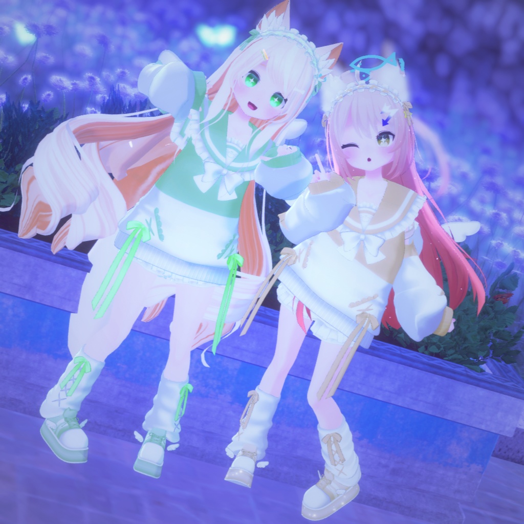 【42アバター対応】ねこてんしこーで