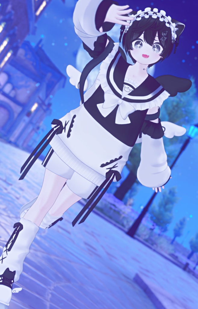 【42アバター対応】ねこてんしこーで