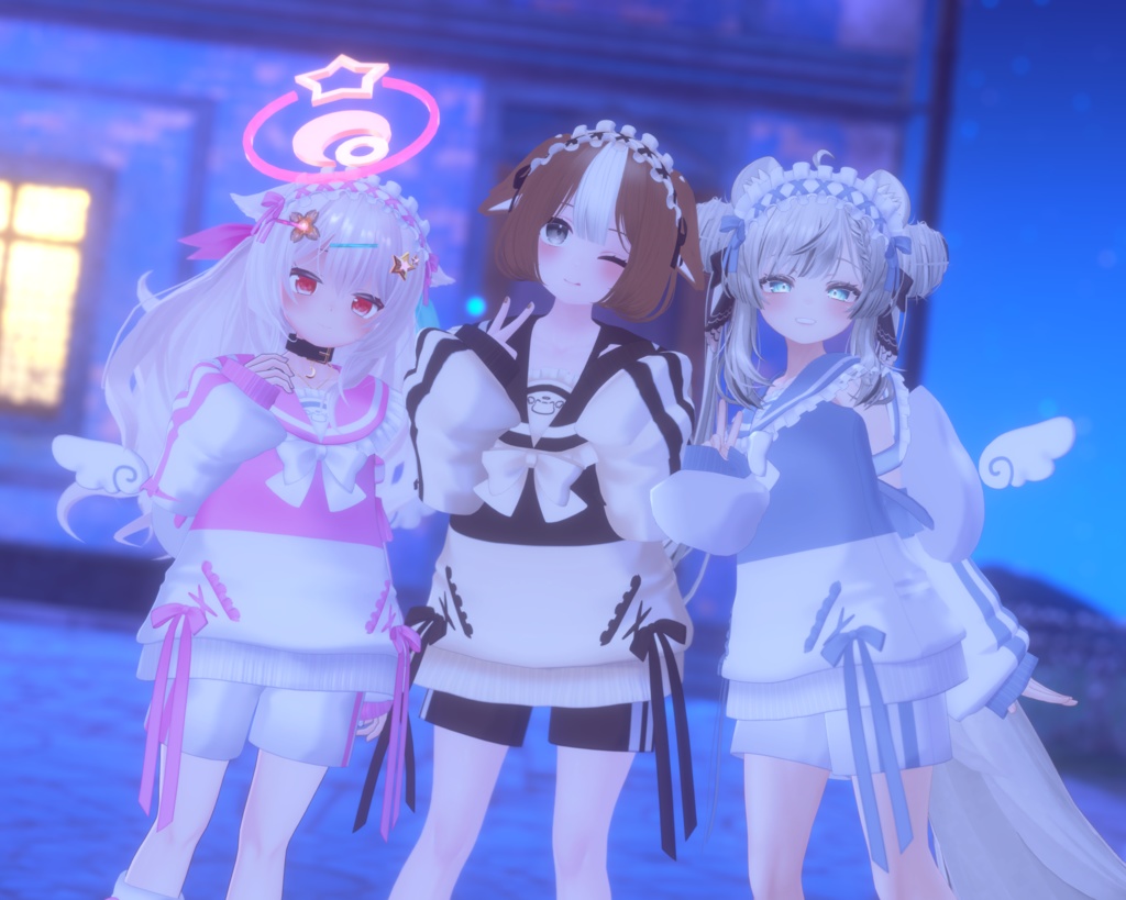 【42アバター対応】ねこてんしこーで