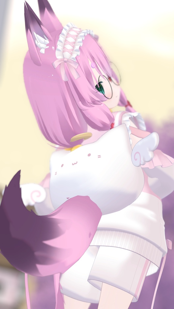 【42アバター対応】ねこてんしこーで