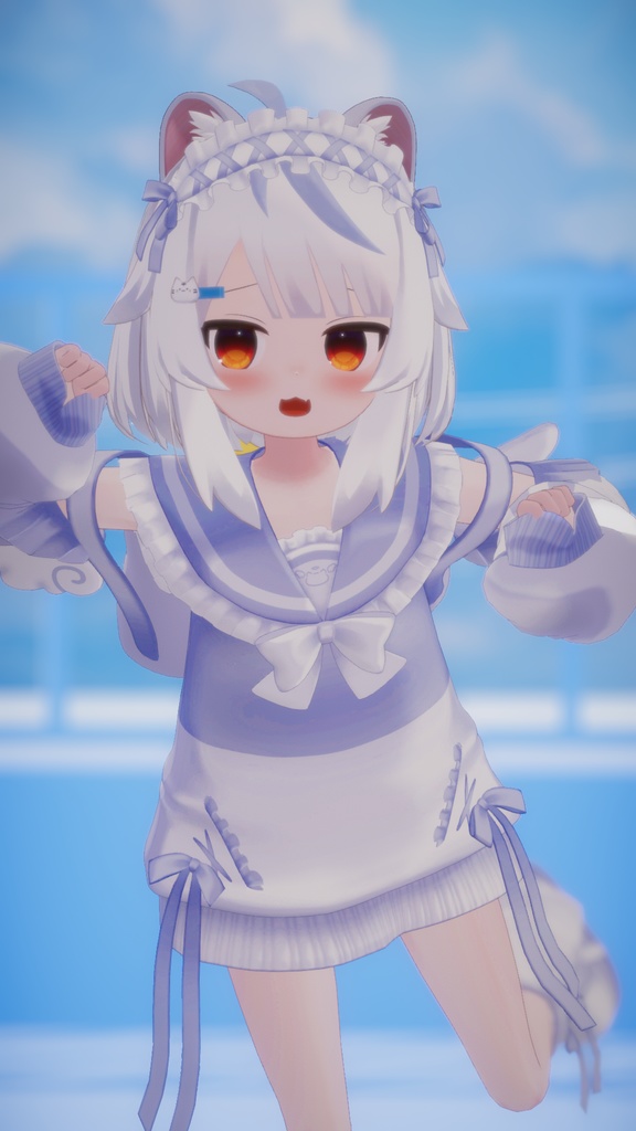 【42アバター対応】ねこてんしこーで