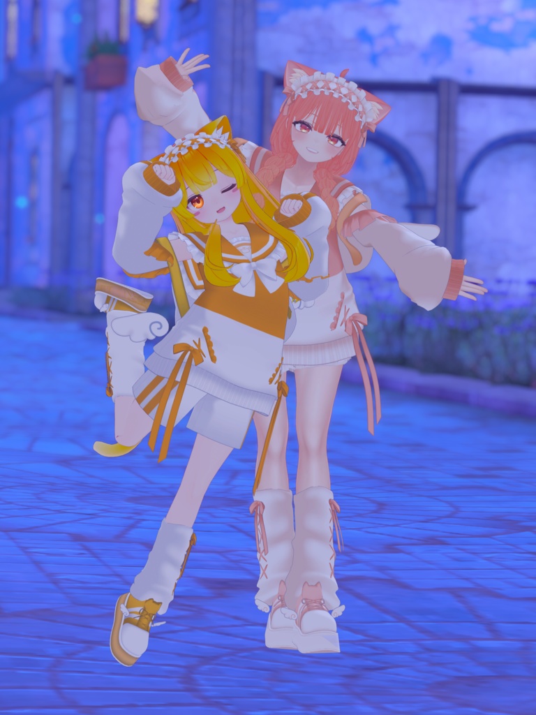 【42アバター対応】ねこてんしこーで