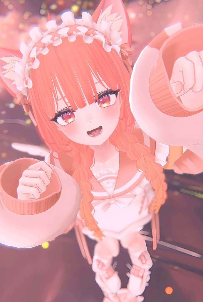 【42アバター対応】ねこてんしこーで