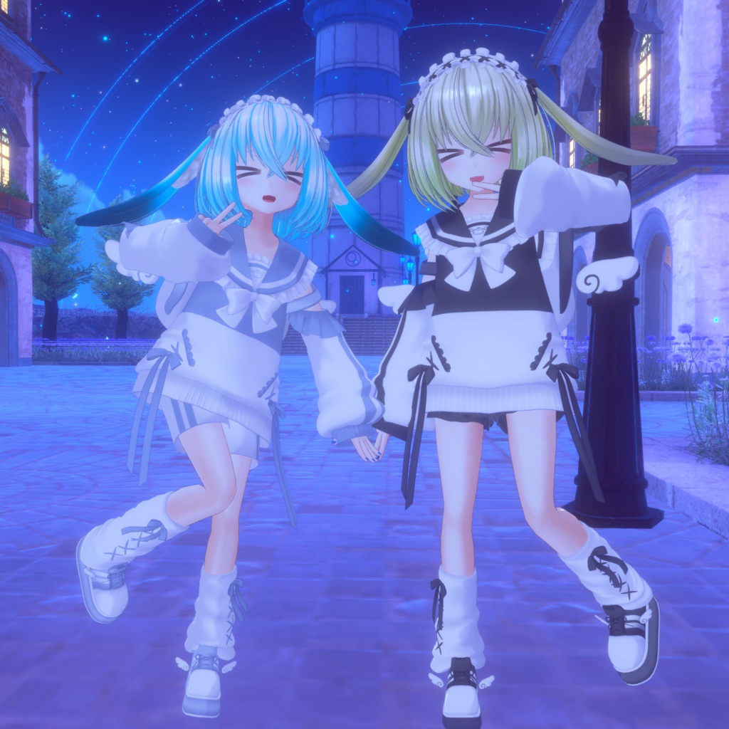 【42アバター対応】ねこてんしこーで