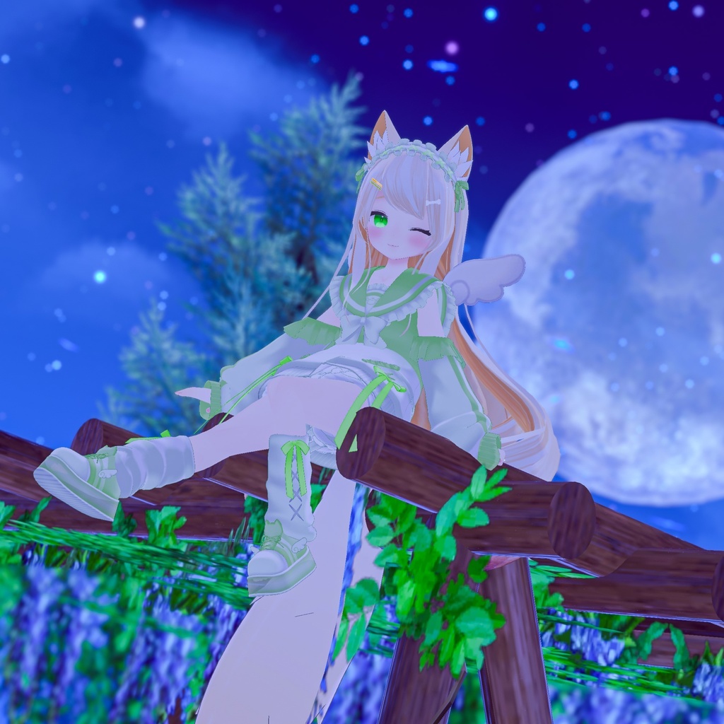 【42アバター対応】ねこてんしこーで