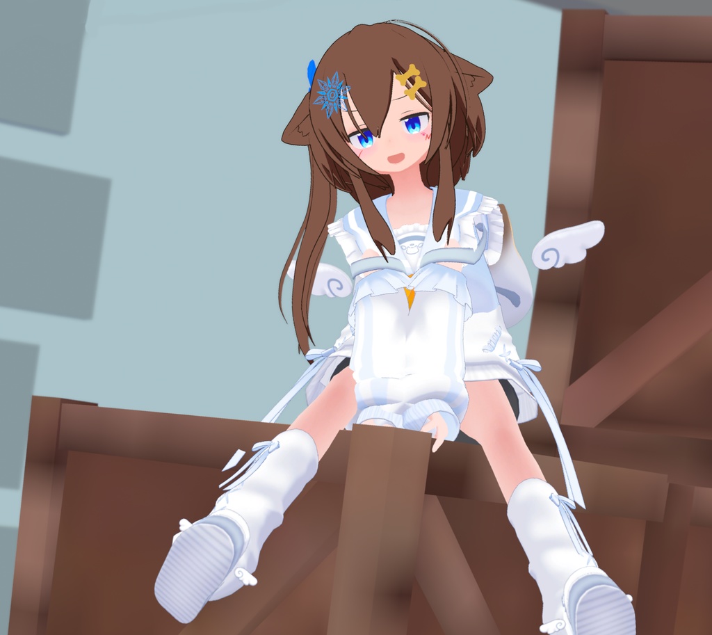 【42アバター対応】ねこてんしこーで