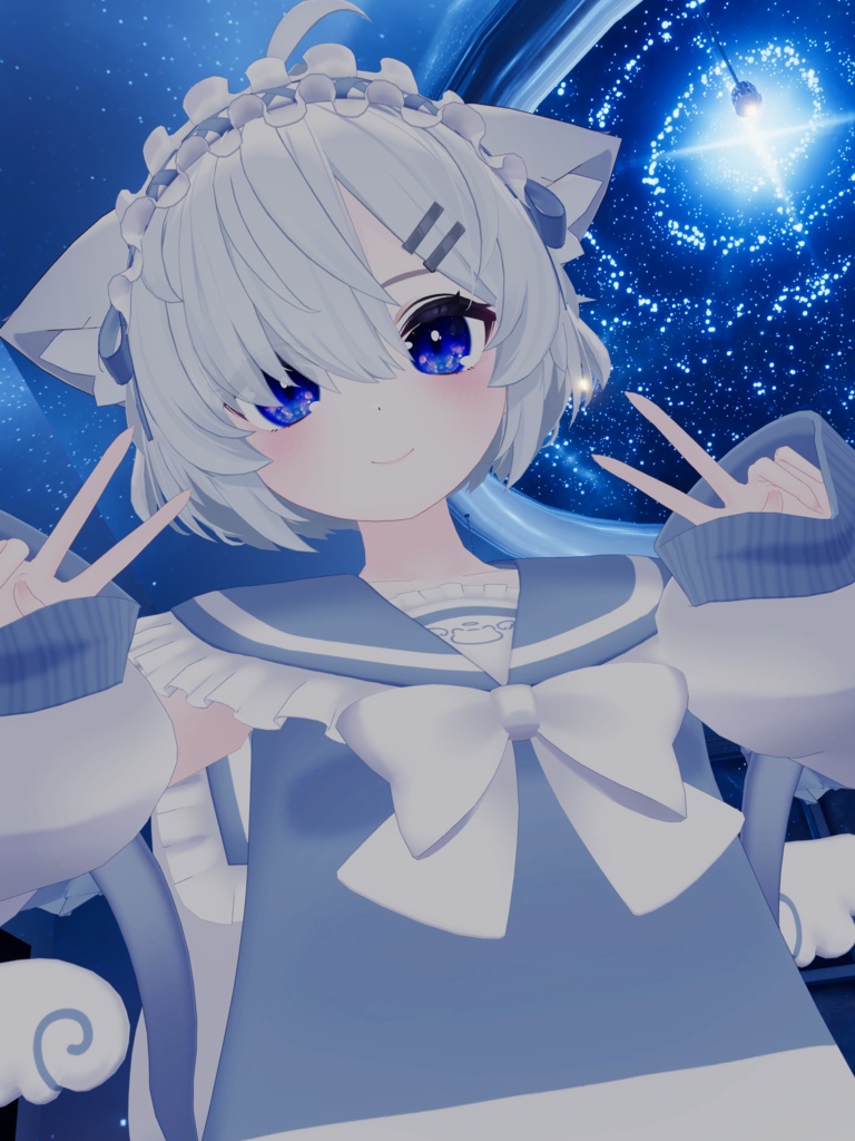 【42アバター対応】ねこてんしこーで