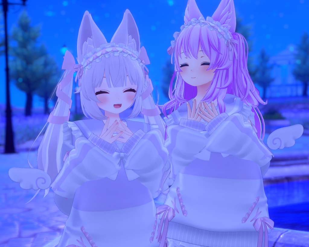 【42アバター対応】ねこてんしこーで