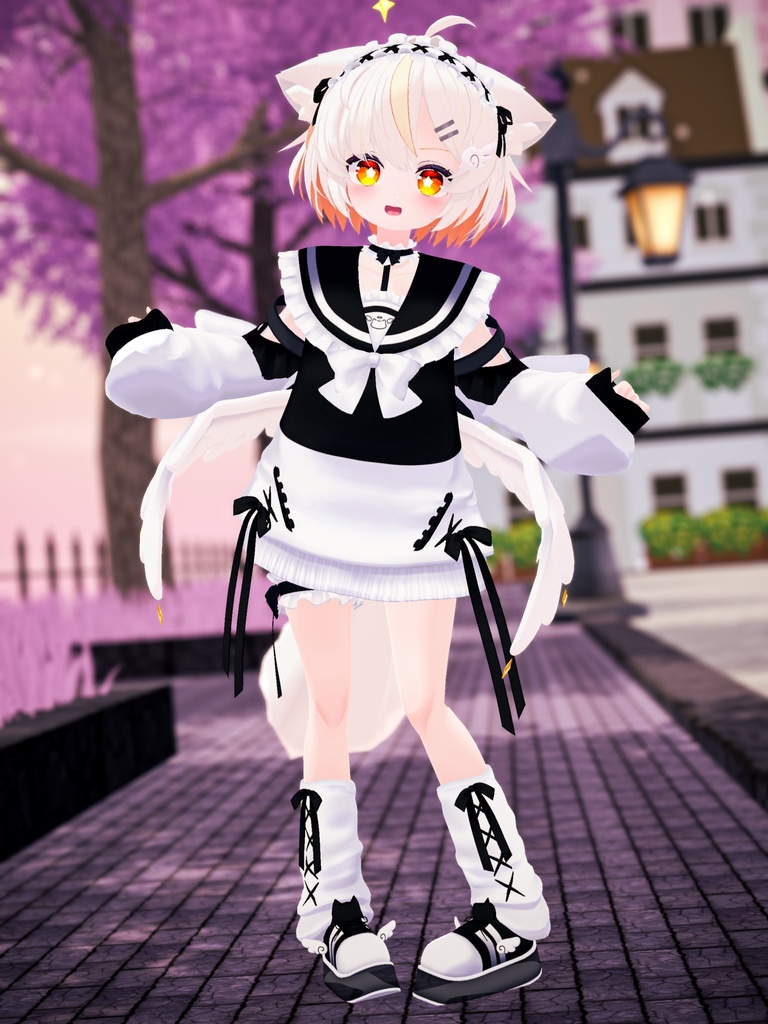 【42アバター対応】ねこてんしこーで