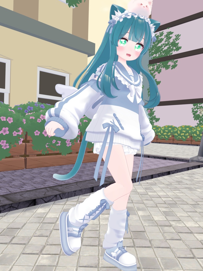 【42アバター対応】ねこてんしこーで