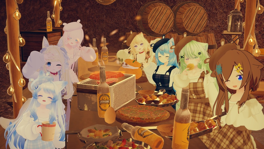 【36アバター対応】森うさぎおーばーおーる