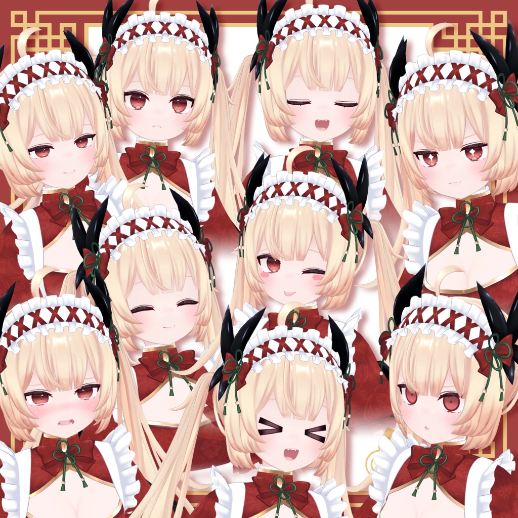 ロンファ【オリジナル3Dモデル】