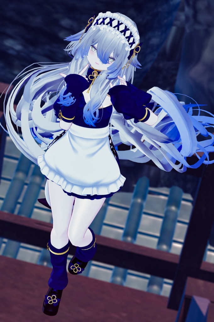 【34アバター対応】ロンファチャイナメイド