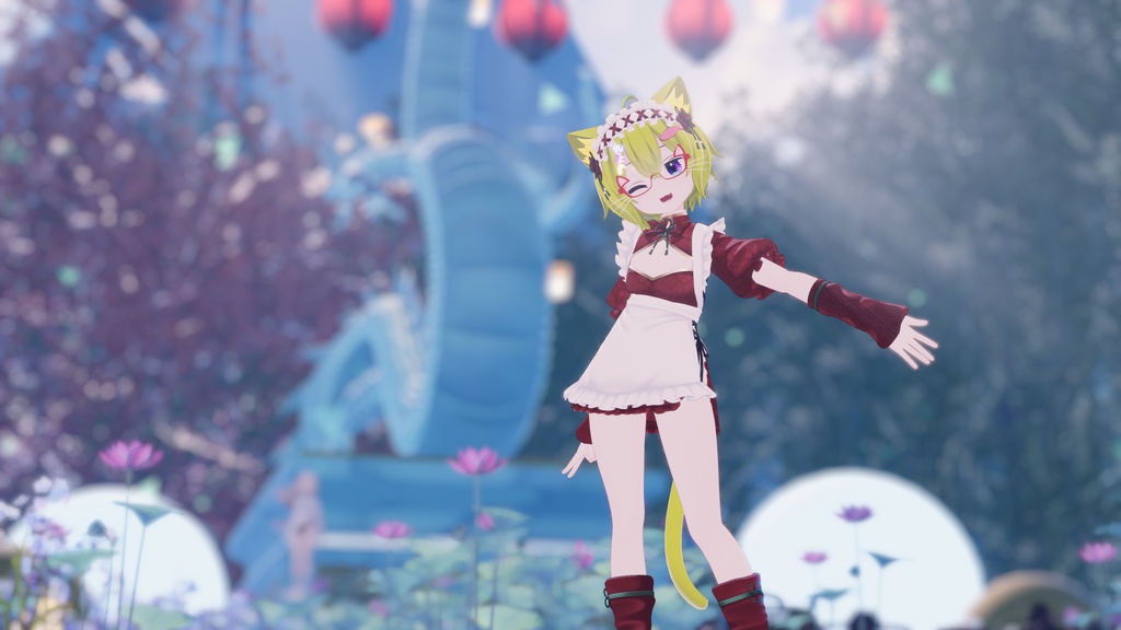 【34アバター対応】ロンファチャイナメイド