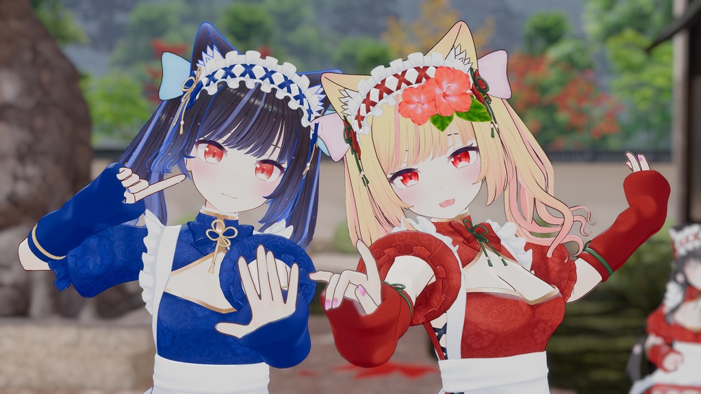 【34アバター対応】ロンファチャイナメイド